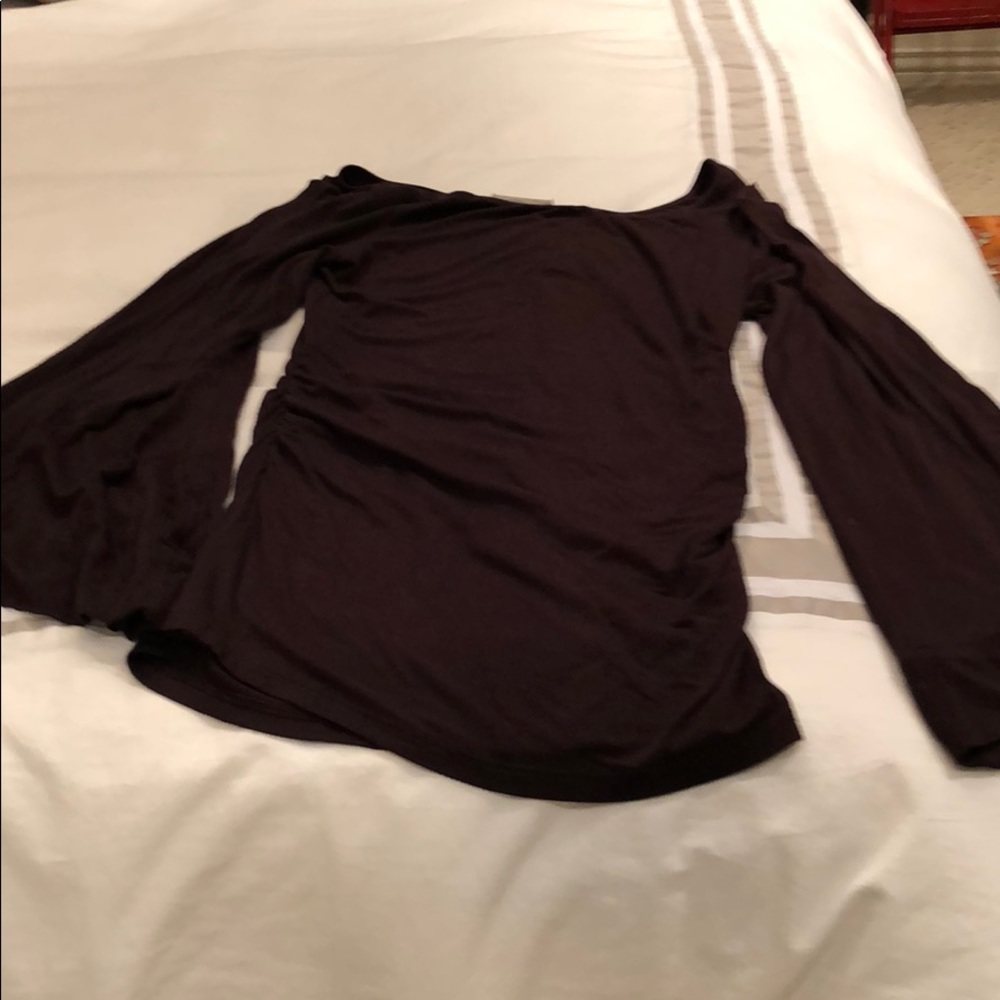 Comfy long sleeve long top w belle sleeve